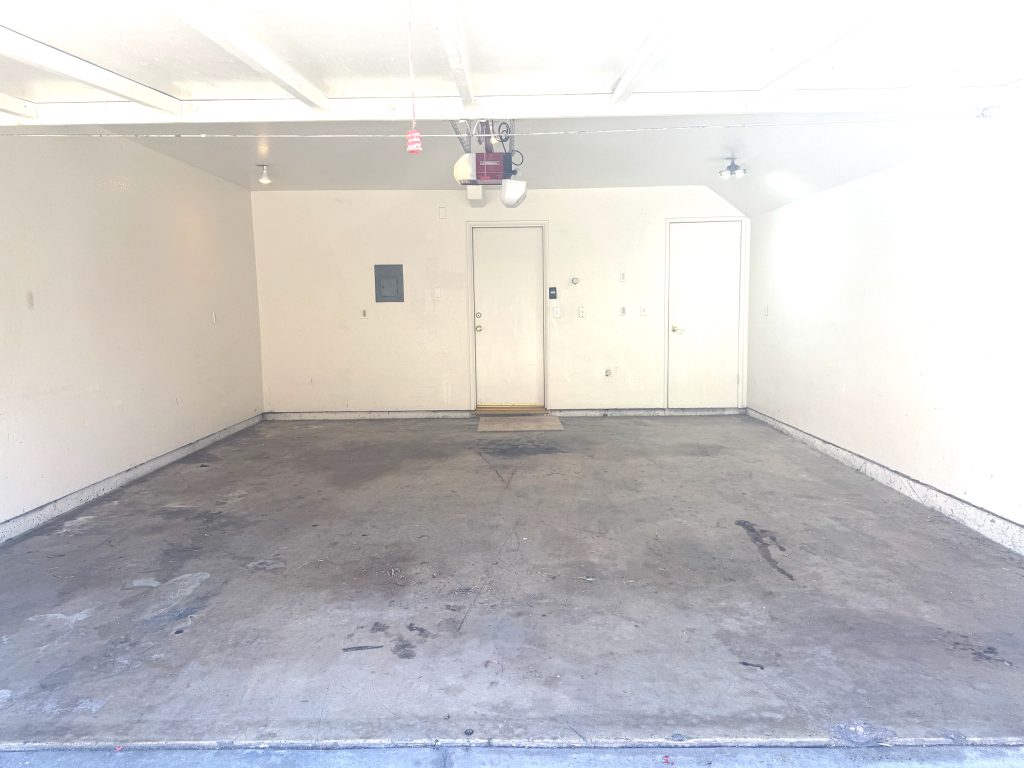 Inside of Garage